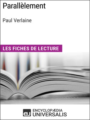 cover image of Parallèlement de Paul Verlaine
